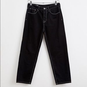 ASOS COLLUSION skater jeans with contrast stitch